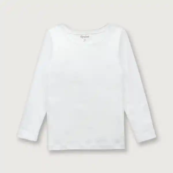 Pack de Camisetas de Niña Color Blanco Talla 3 A Opaline