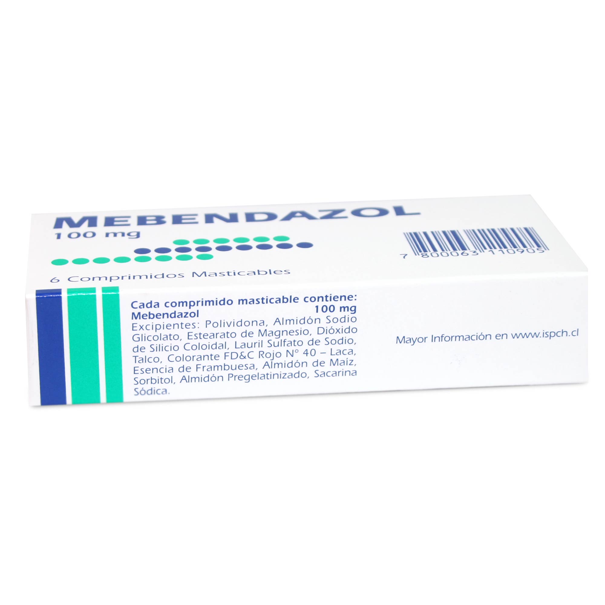 Mebendazol Pastillas 100 Mg