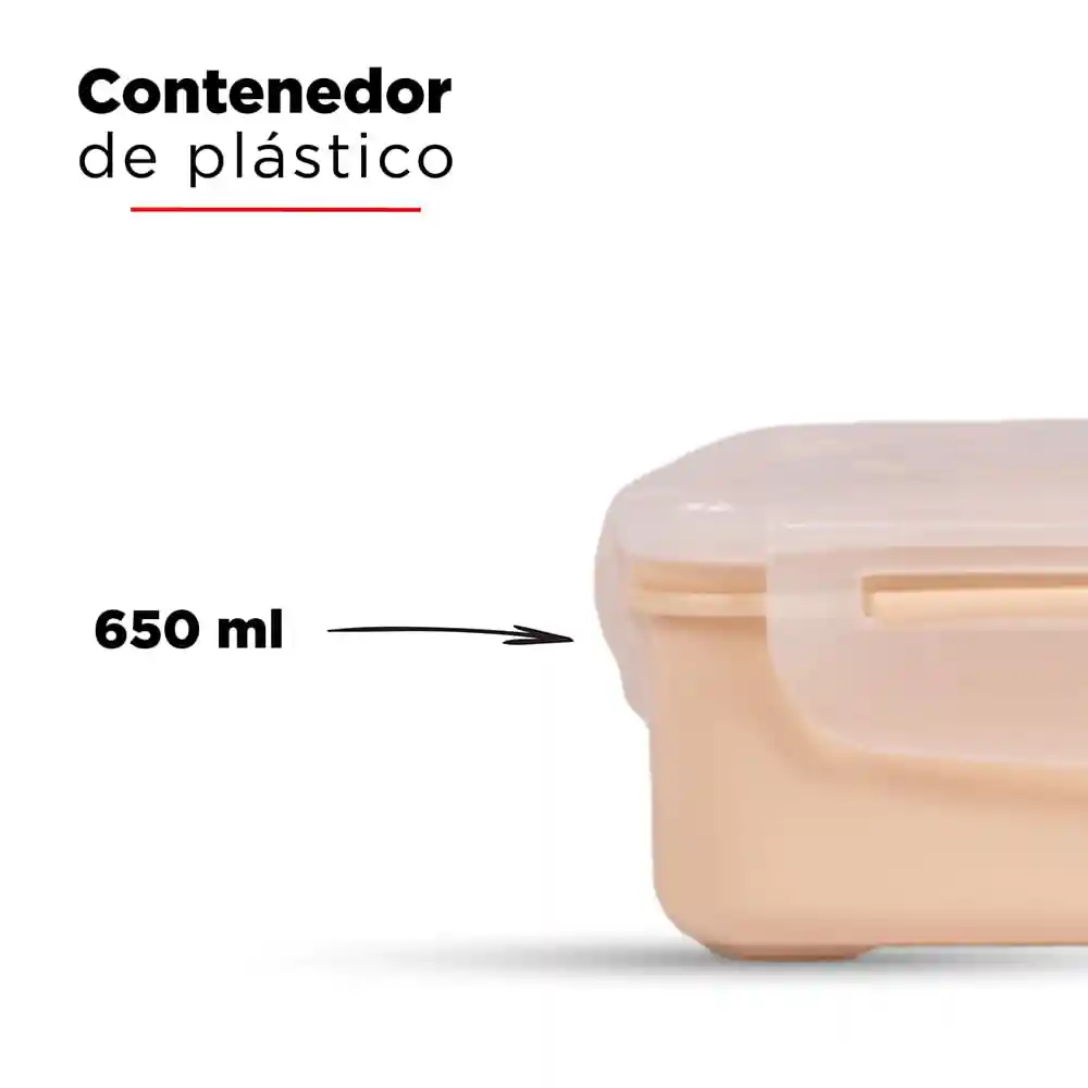 Miniso Contenedor y Tapa