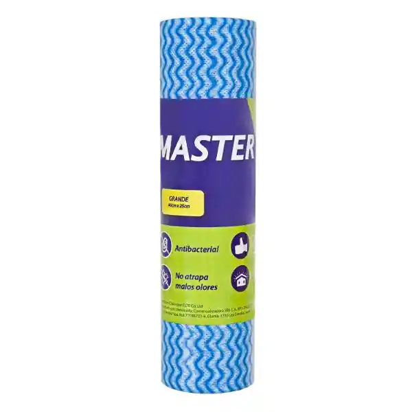 Master Clean Paños Multiuso Rollo Antibaterial