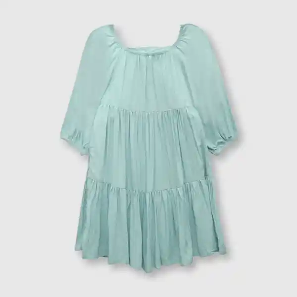 Vestido Amplio de Niña Aqua Talla 2A Colloky