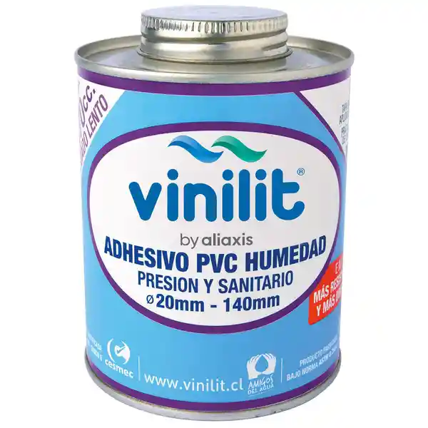 Adhesivo Pvc Humedad Con Aplicador Vinilit Planta Vida