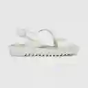 Sandalias Doble Ajuste de Niña Blanco Talla 22 Colloky