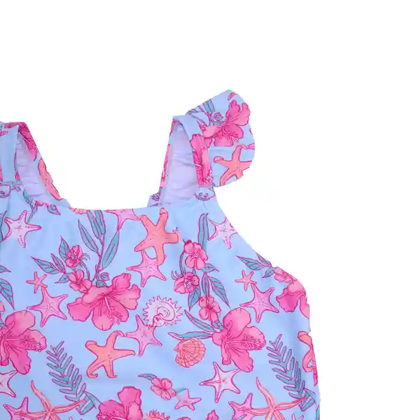 Traje de baño Niña Celeste Pillin 6 a