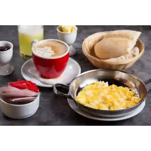 Paila de 2 Huevos Revueltos