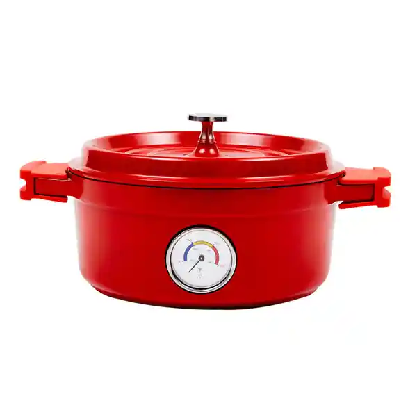 Simple Cook Olla Aluminio Fundido  Alsacia Roja 4 L