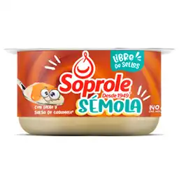 Soprole Postre Sémola con Leche y Salsa de Caramelo