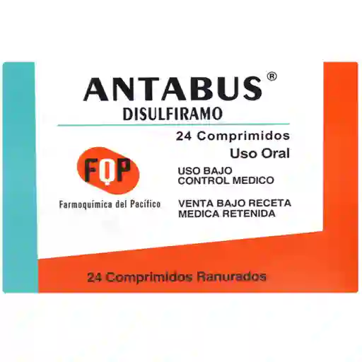  Antabus Anti Alcohol Icos Com.500Mg.24 