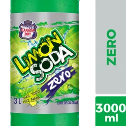 Limón Soda Zero Bebida 3 Litros