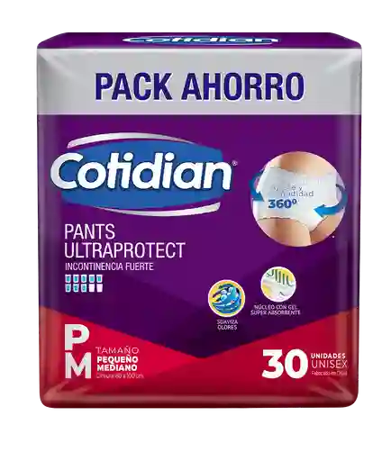 Cotidian Pañal Adulto Pants Ultraprotect