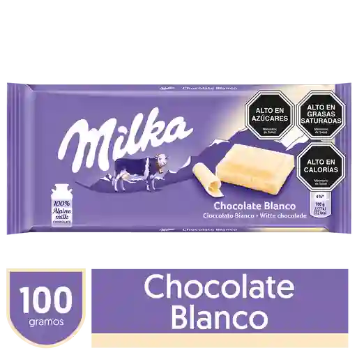 2 x Milka Chocolate Blanco