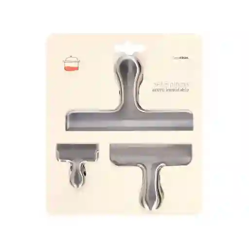 Set de Pinzas Para Cocina Casaideas