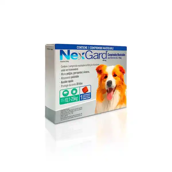 Nexgard Antiparasitario 10-25 Kg