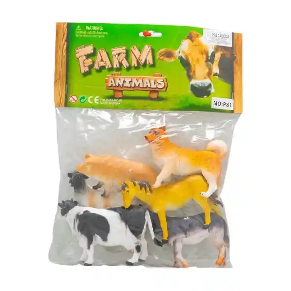 Nobel Toys Set de Figuras Mini Animales La Granja 459547