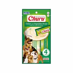 Churu Snack para Perro Sabor Pollo con Vegetales