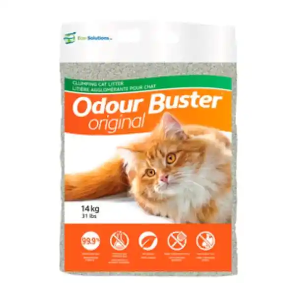 Odour Buster Arena Sanitaria Aglutinante Sin Aroma Gato