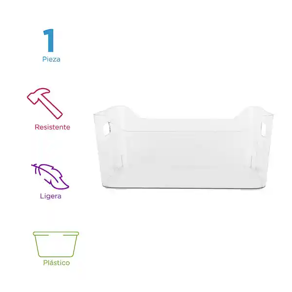 Organizador Transparent Series Transparente L Miniso