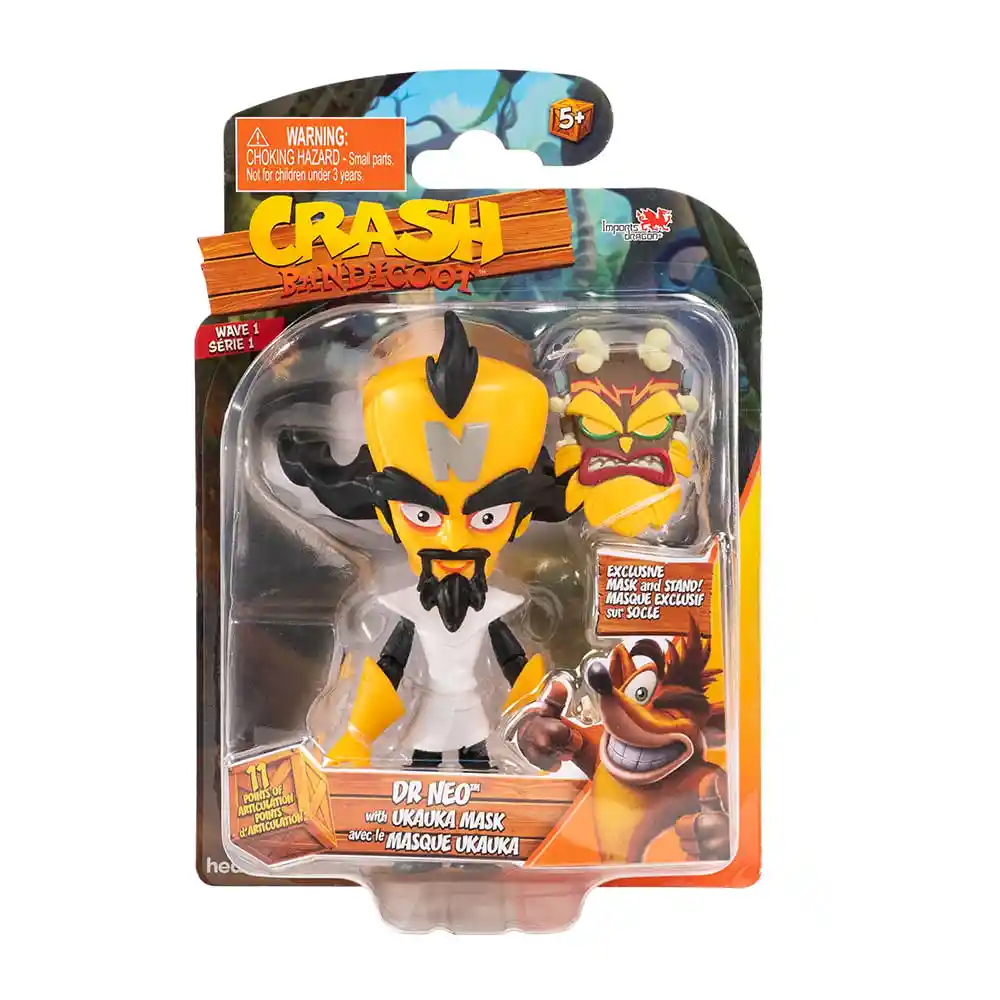 Figura Crash Bandicoot 4.5? Action Figures Asst