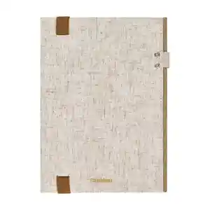 Libreta de Tela Con Elástico 176 Hojas Con Líneas