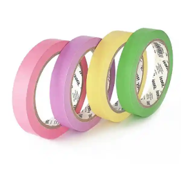 Isofit Masking Tape Colores Pastel 18 x 24