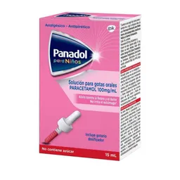 Panadol Solución Oral para Niños (100 mg)