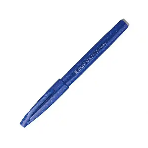 Pentel Marcador Punta Pincel Sign Touch Azul