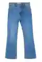 Jean Junior Flare Arctic 376 Niña Azul Talla 8 Años Ficcus