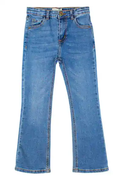 Jean Junior Flare Arctic 376 Niña Azul Talla 8 Años Ficcus