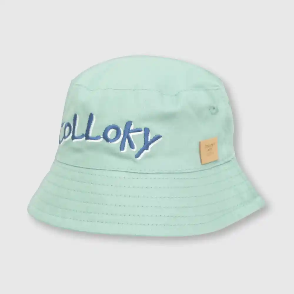 Sombrero De Bebé Niño Verde Talla 0/3m