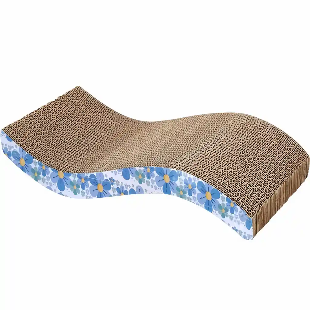 Mpets Rascador Curvo Floreado