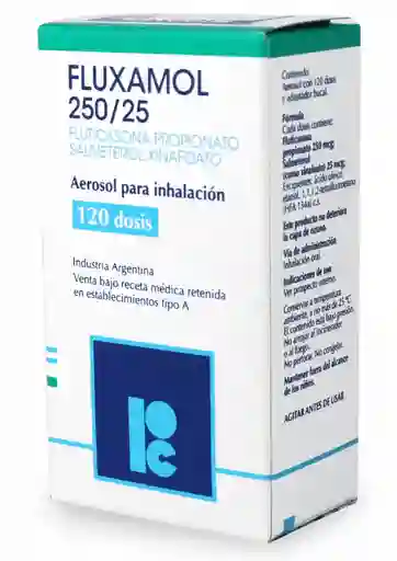 Fluxamol Hfa Inhalador 250/25 X 120 Dosis