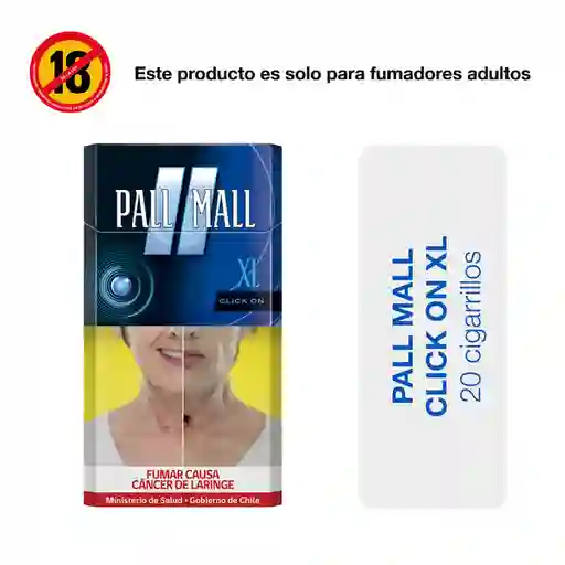 Pall Mall Cigarrillos Click On XL