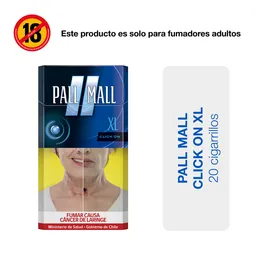 Pall Mall Cigarrillos Click On XL
