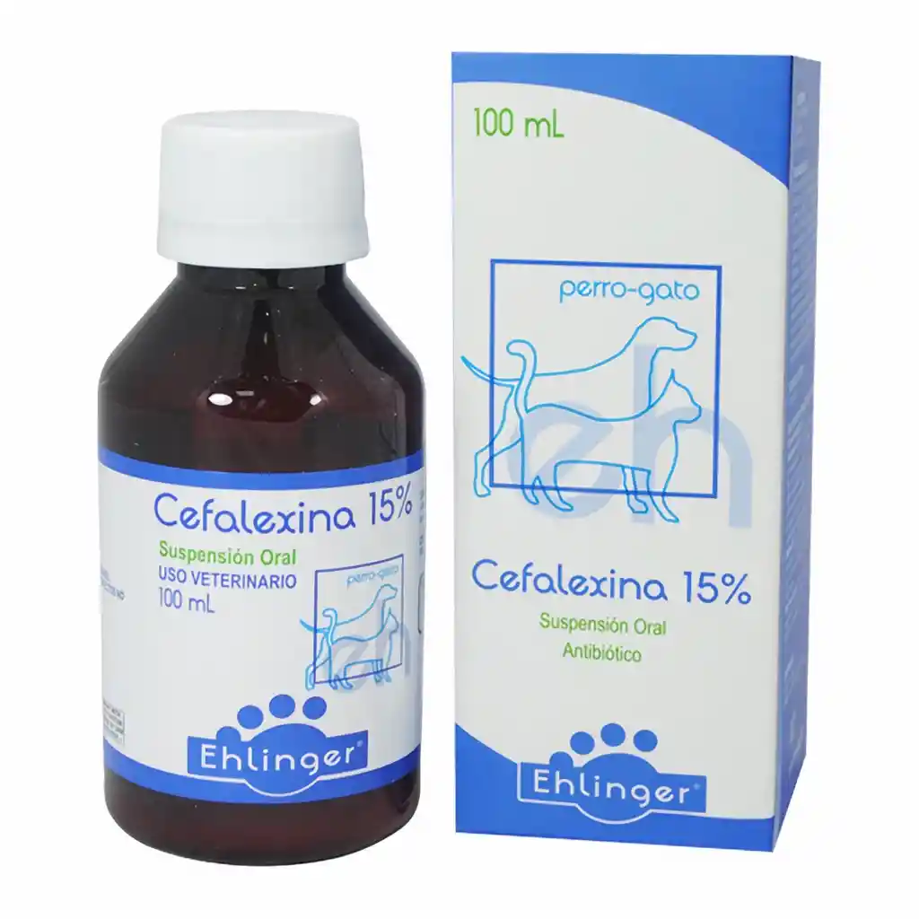 Cefalexina Jarabe Suspensión Oral 100 mL