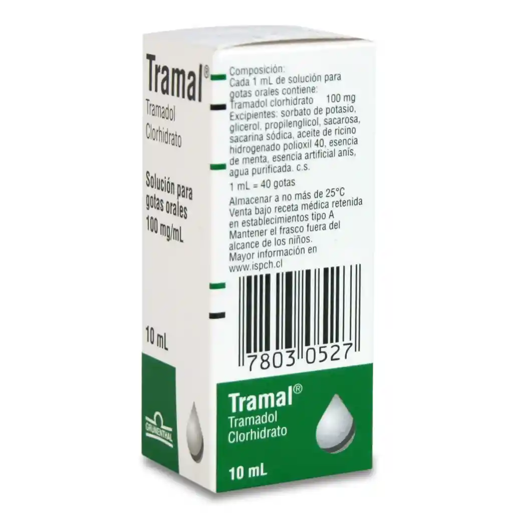 Tramal Solución Oral (100 mg)