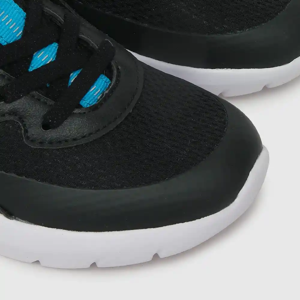 Zapatillas Deportiva Caña Baja De Niño Celeste Talla 30