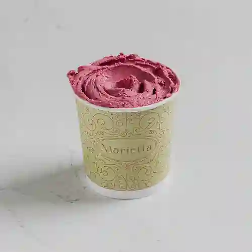 Helado frutos rojos