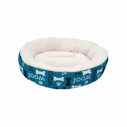 Dreamwell Cama Redonda Azul