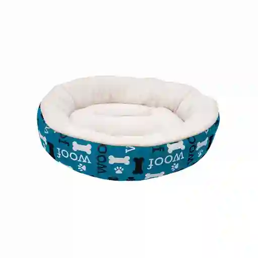 Dreamwell Cama Redonda Azul