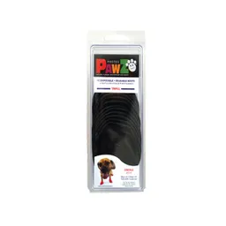 Pawz Botas Para Perro de Goma Negro Small