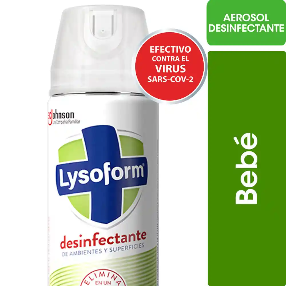 Lysoform Aerosol Desinfectante Bebe 285 CC