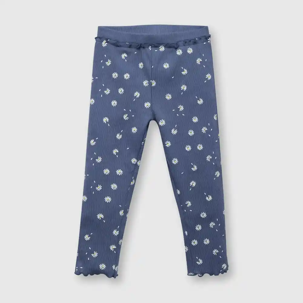 Pata Bebé Estampada Niña Azul Talla 24m