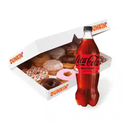 Donuts X 12 + Bebida 1,5 Litros
