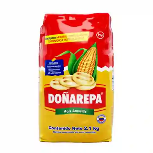 Doñarepa Harina Precocida de Maíz Amarillo