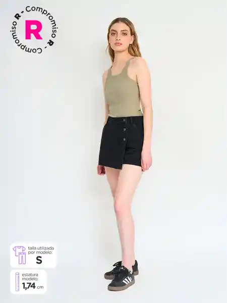 Index Falda Short Dewrap2 Color Maren XL S25