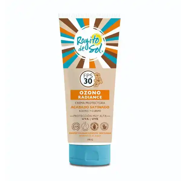 Rayito de Sol Crema Protectora Ozono Radiance Fps 30+