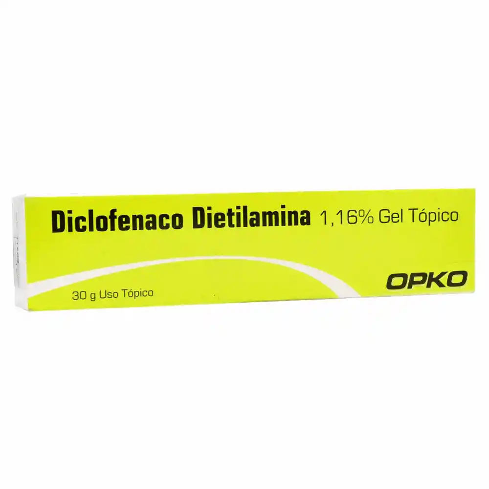 Diclofenaco Opkodietilamina Gel Topico (1,16 %)