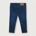 Jean Con Vuelo De Niña Azul Talla 4a