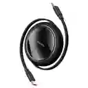 Baseus Cable Carga Rápida Mini Tipo C a Tipo C 100W Negro de 1 m