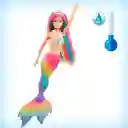 Barbie Juguete Dreamtopia Sirena Arcoiris Magico